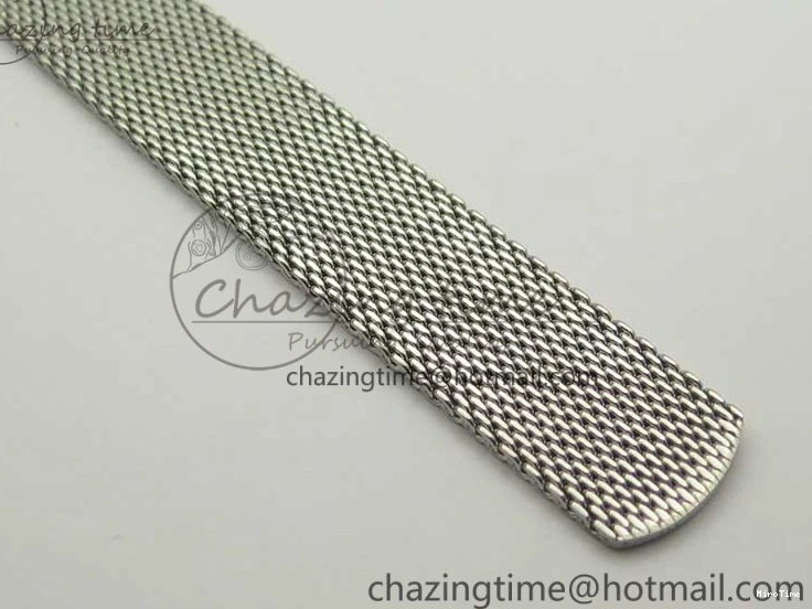 MIROTIME 0307 Portofino IW356501 SS V3 MK 1:1 Best Edition Blue Dial On SS Mesh Bracelet MIYOTA Timeless 7194